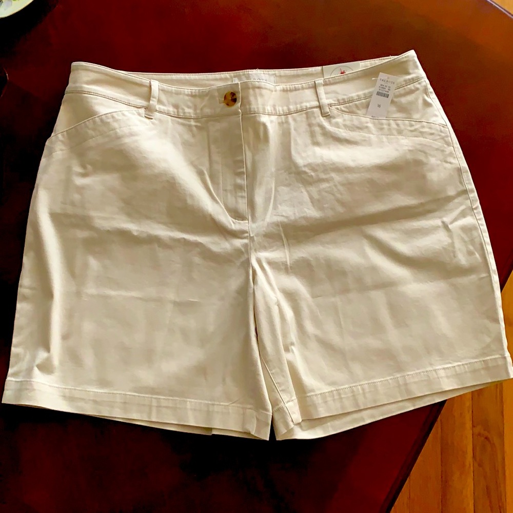 Talbots Weekend Twill shorts